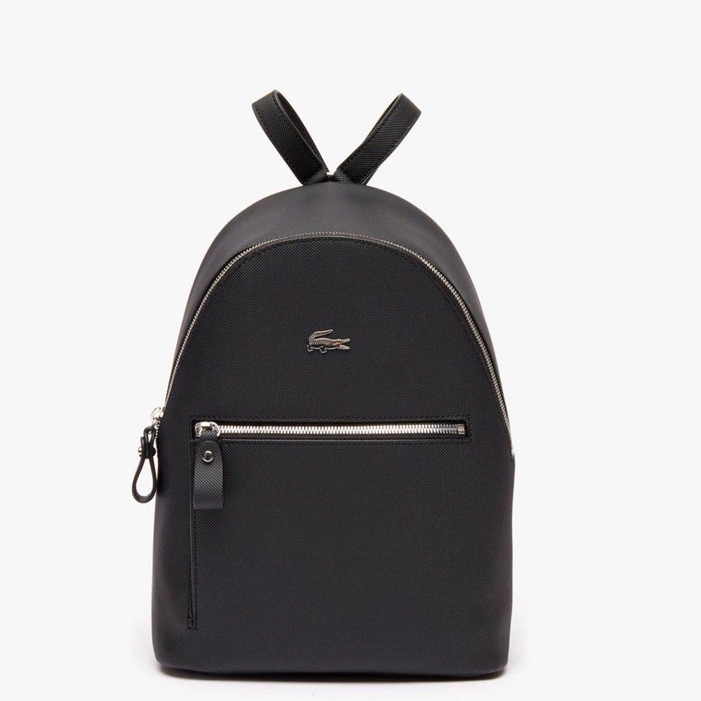 Lacoste Coated piqué canvas Backpack